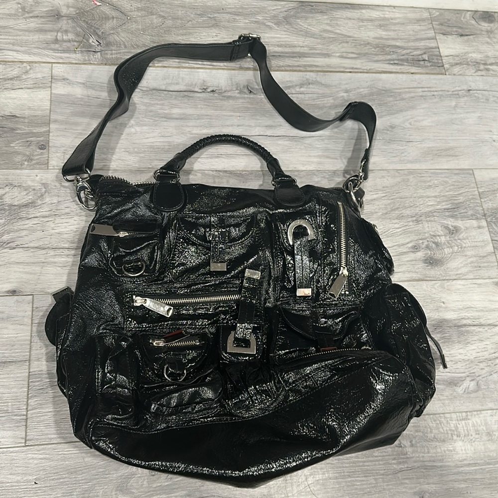 Black Cynthia Rowley tote bag